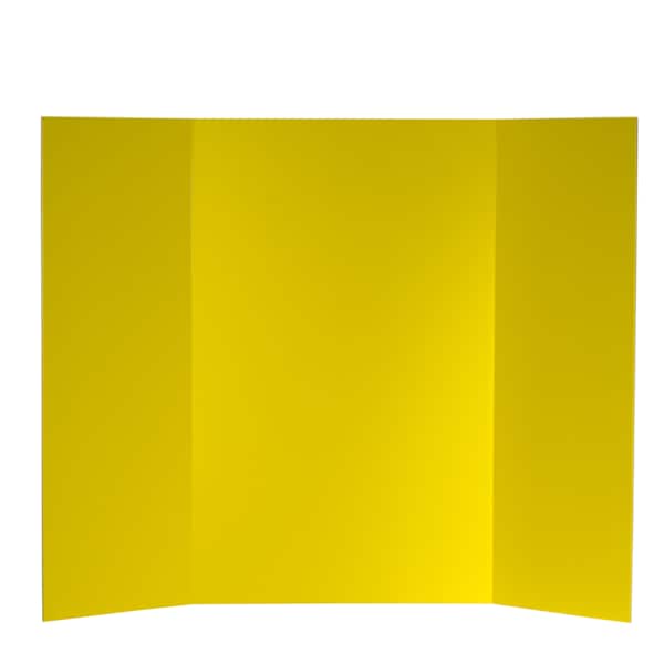 Flipside 36 x 48 1 Ply Yellow Project Board Bulk, PK24 30070-24 - main